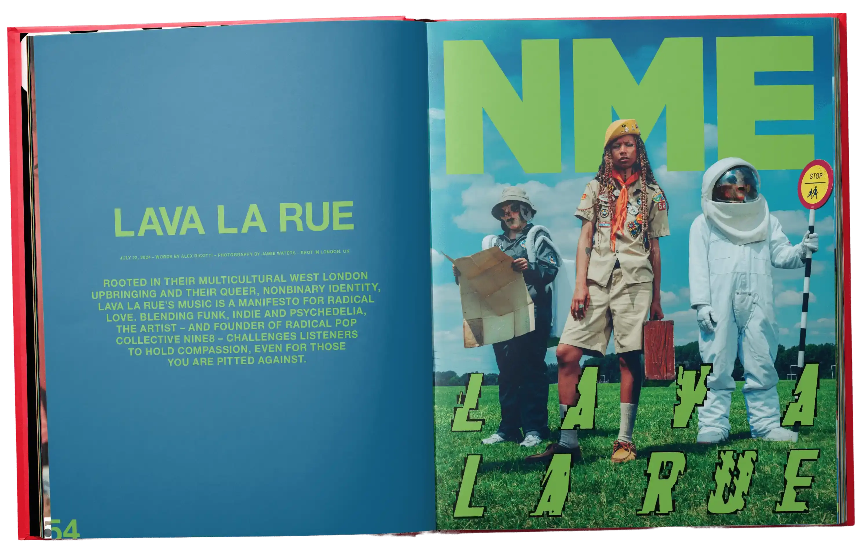 LavaLaRue on NME The Cover 2024-2025